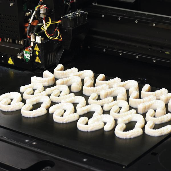 Модели - печать на 3D принтере Stratasys J700 Dental