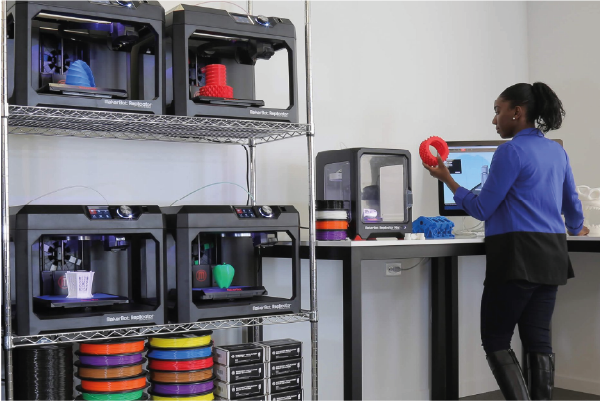 3D принтер по пластику Makerbot Replicator Plus - 4